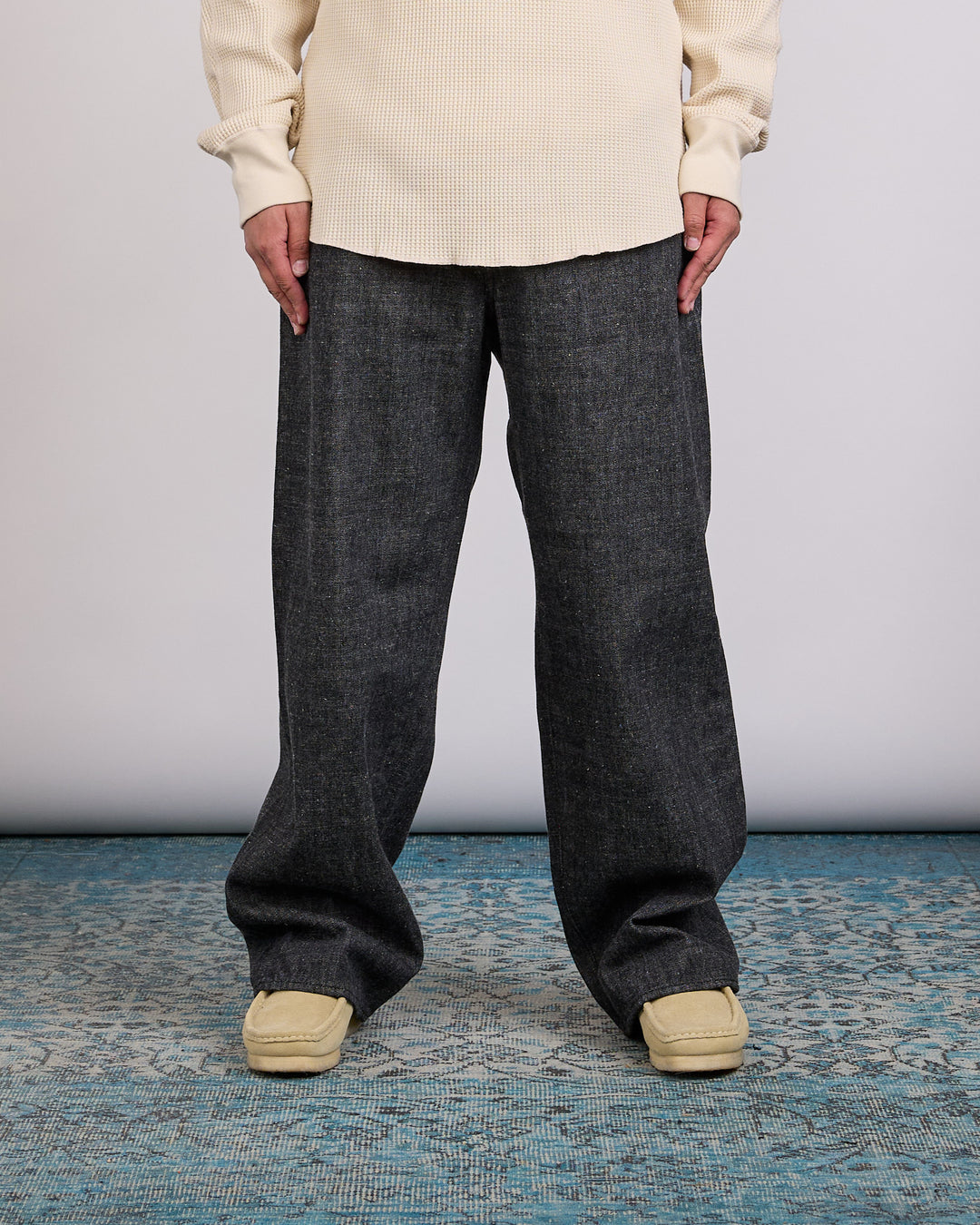 nanamica Selvege Denim Jean Black