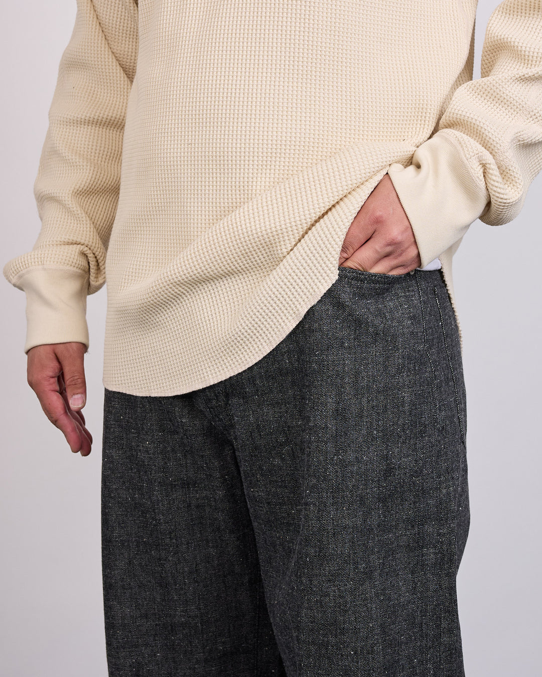 nanamica Selvege Denim Jean Black