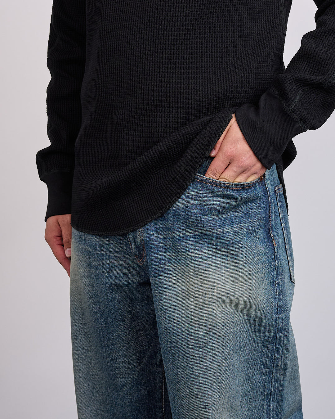 nanamica Selvege Denim Jean Vintage Indigo