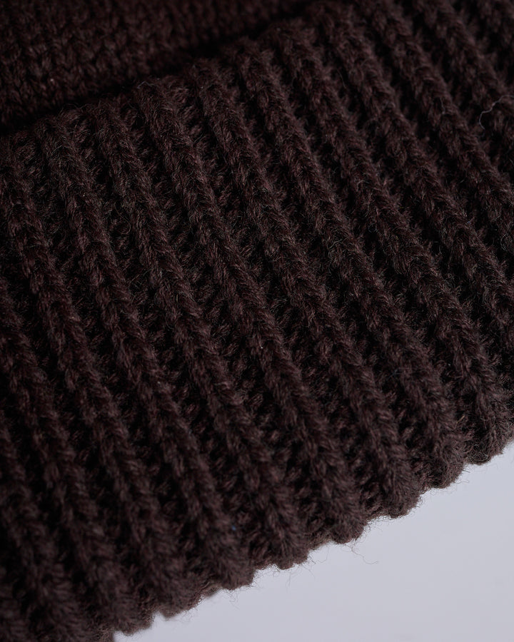 nanamica WINDSTOPPER Beanie Brown
