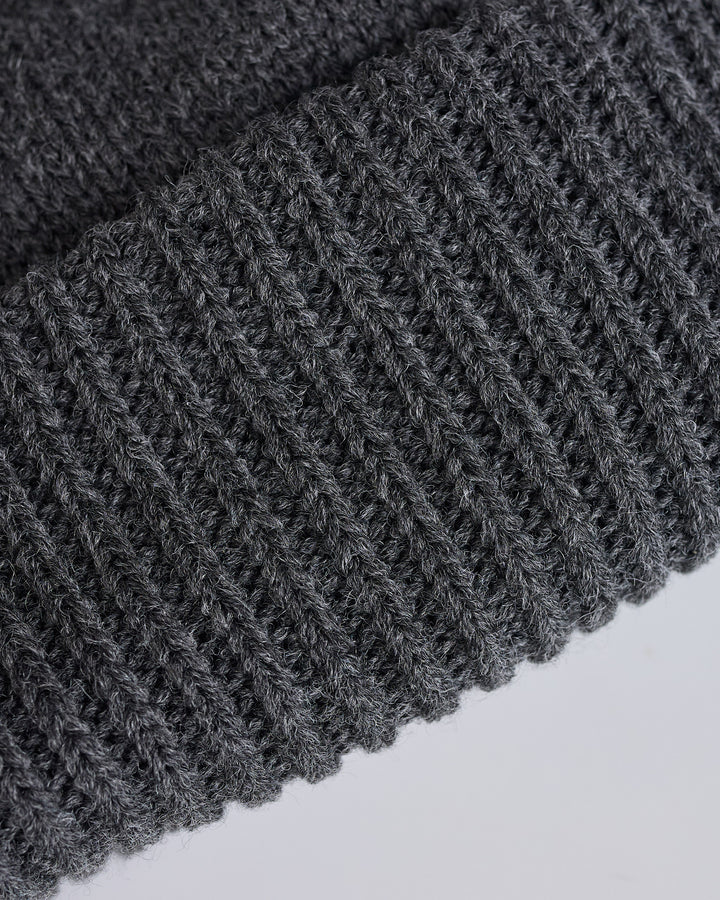 nanamica WINDSTOPPER Beanie Heather Gray