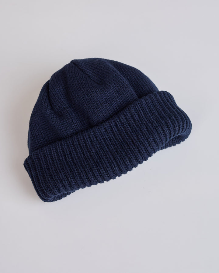 nanamica WINDSTOPPER Beanie Navy