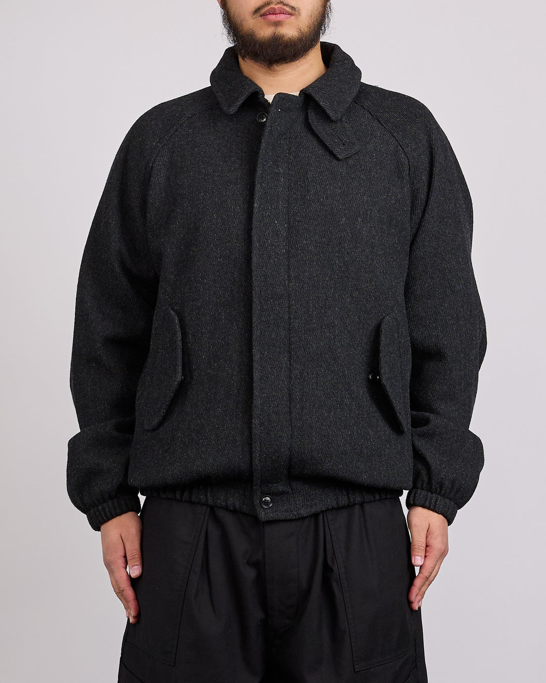 nanamica WINDSTOPPER Short Jacket Black