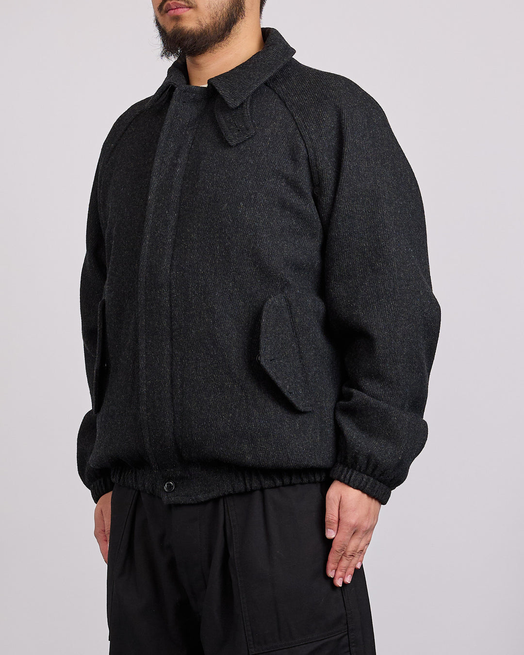 nanamica WINDSTOPPER Short Jacket Black
