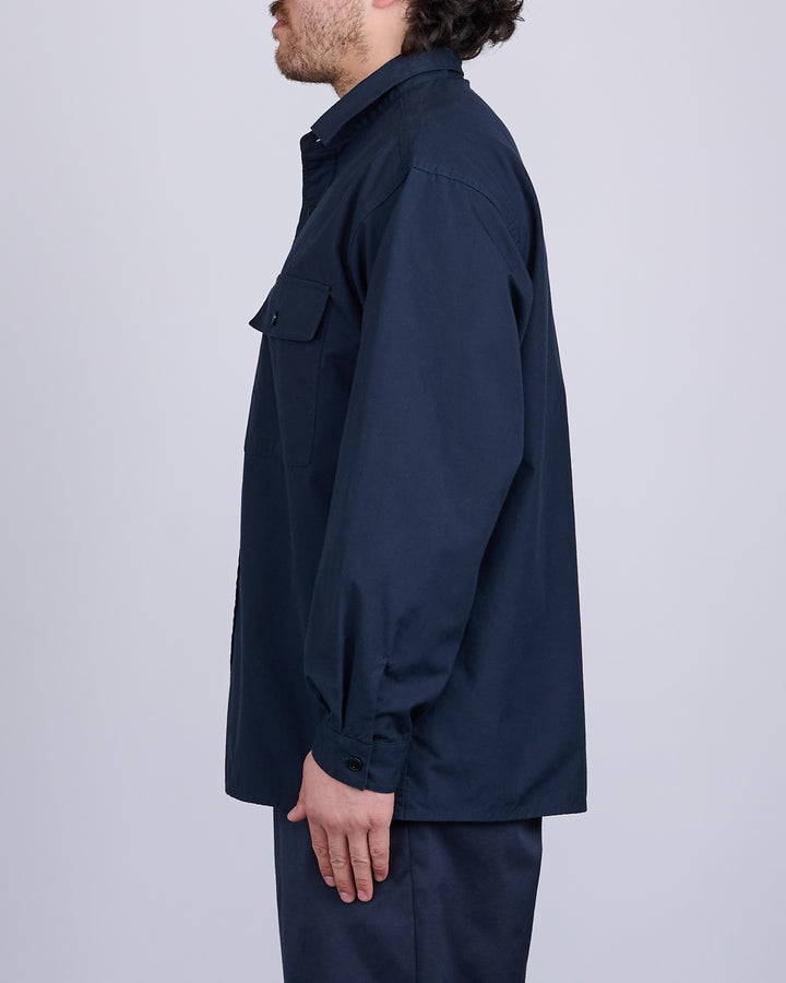 nanamica Utility Wind Shirt Navy