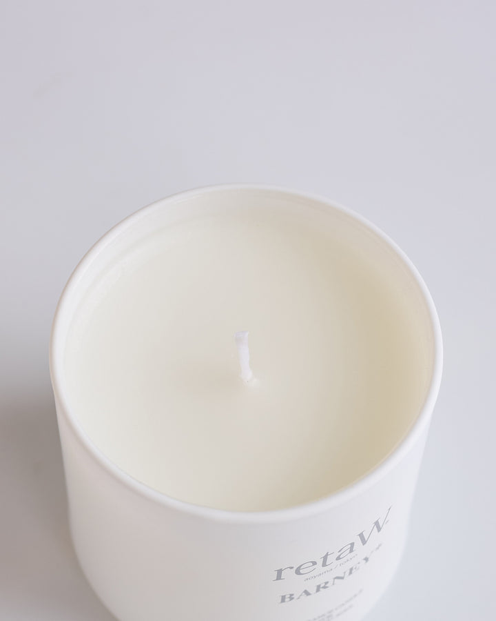 retaW Candle BARNEY