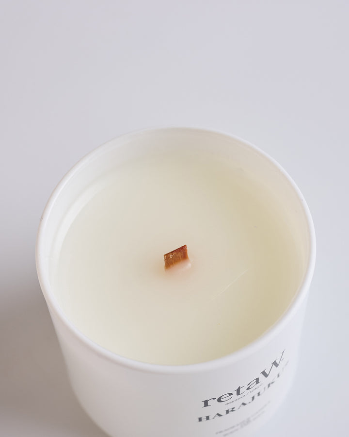 retaW Candle HARAJUKU (White)