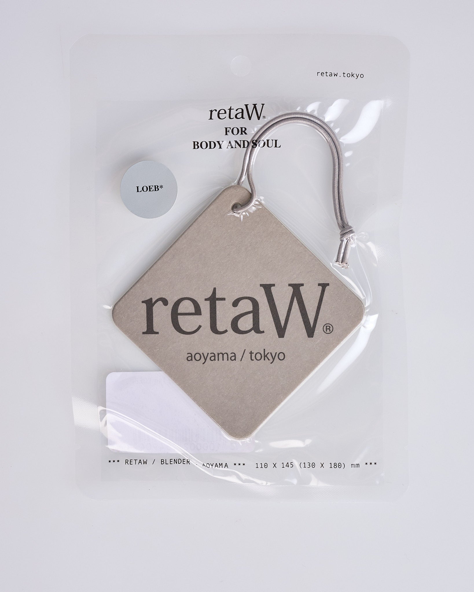 新品retaW *TSUBAME ISLEY car tag タグ4点セット retaW tag | The TSUBAME