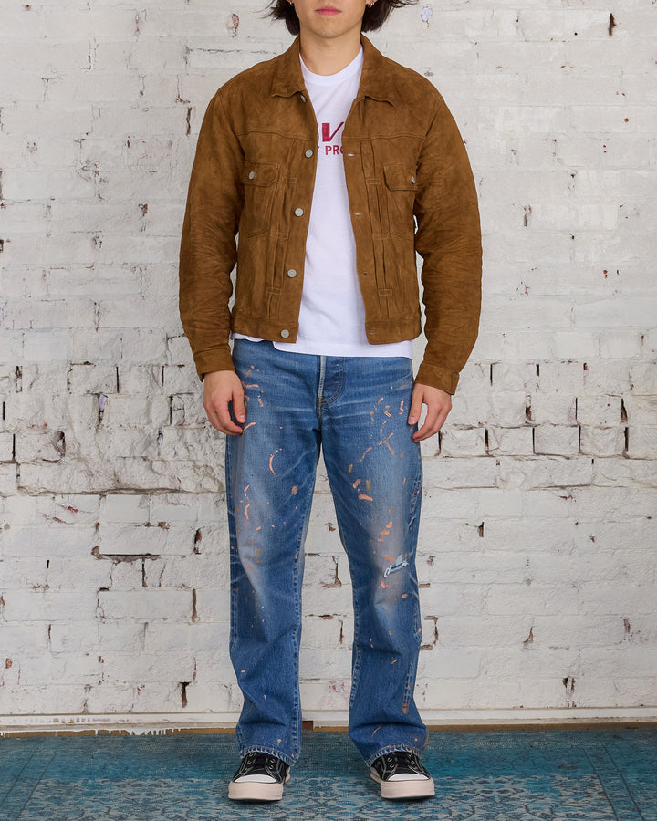 visvim 101 Leather IT Jacket Lt.Brown