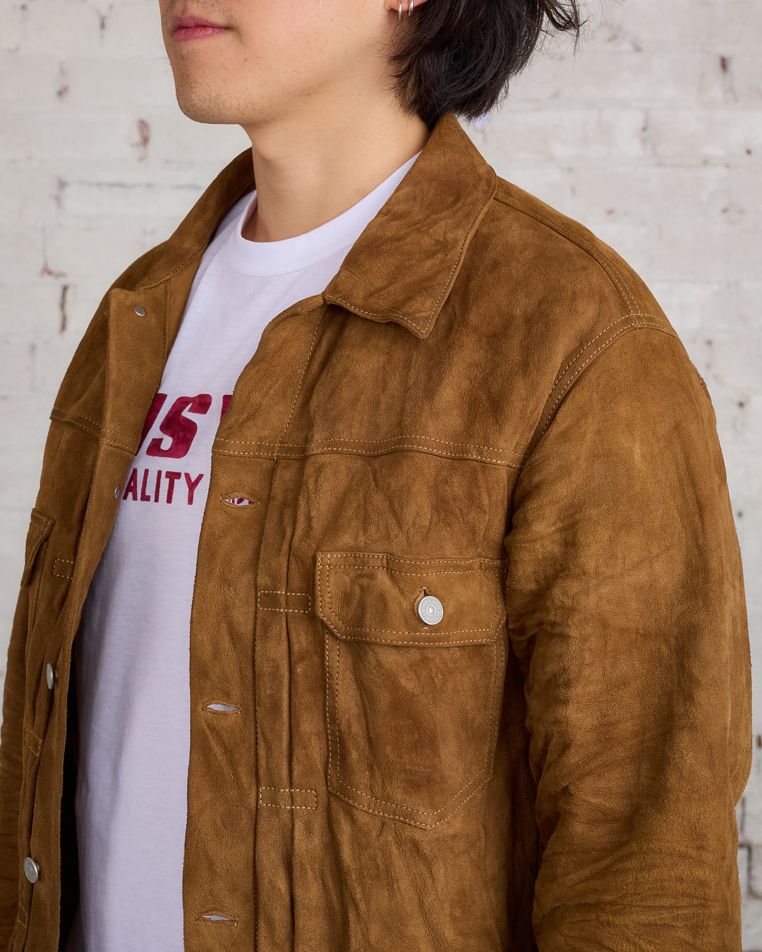 visvim 101 Leather IT Jacket Lt.Brown