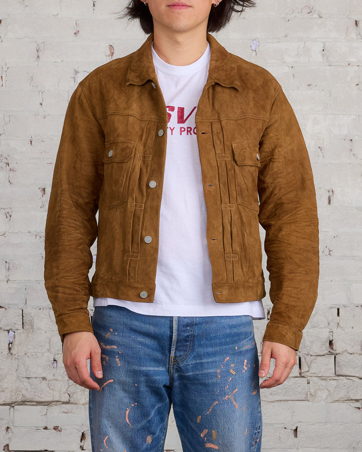 visvim 101 Leather IT Jacket Lt.Brown