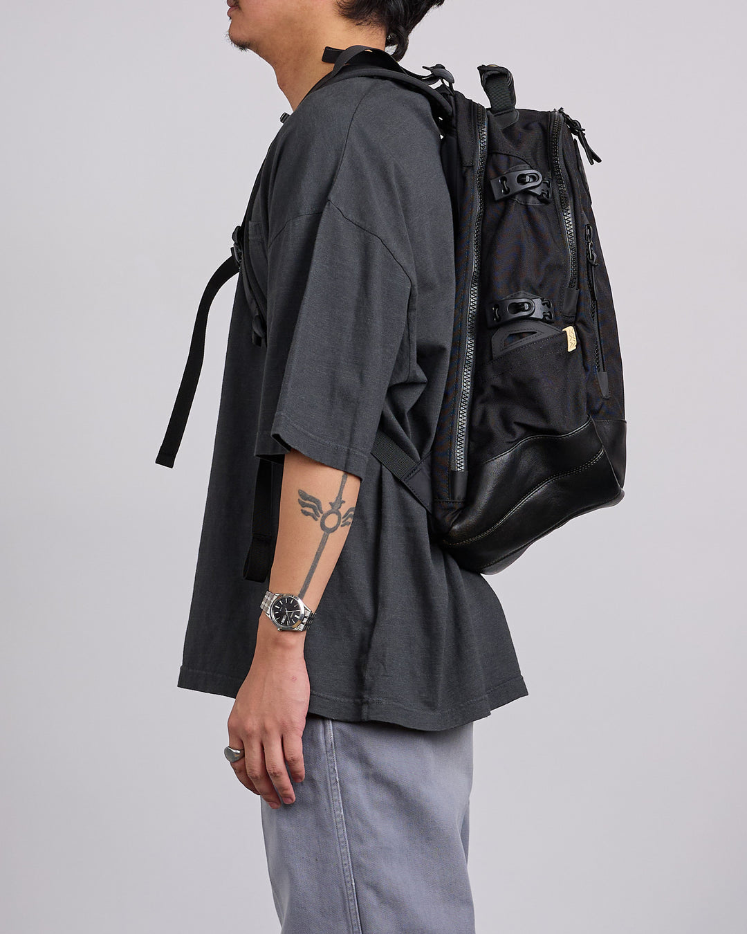 visvim 20L Cordura Backpack Black