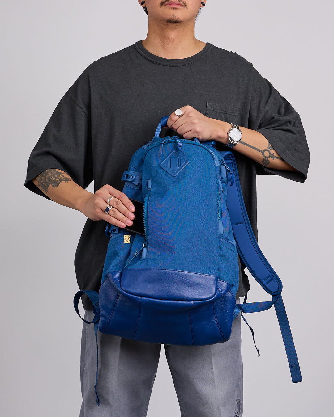 visvim 20L Cordura Backpack Blue