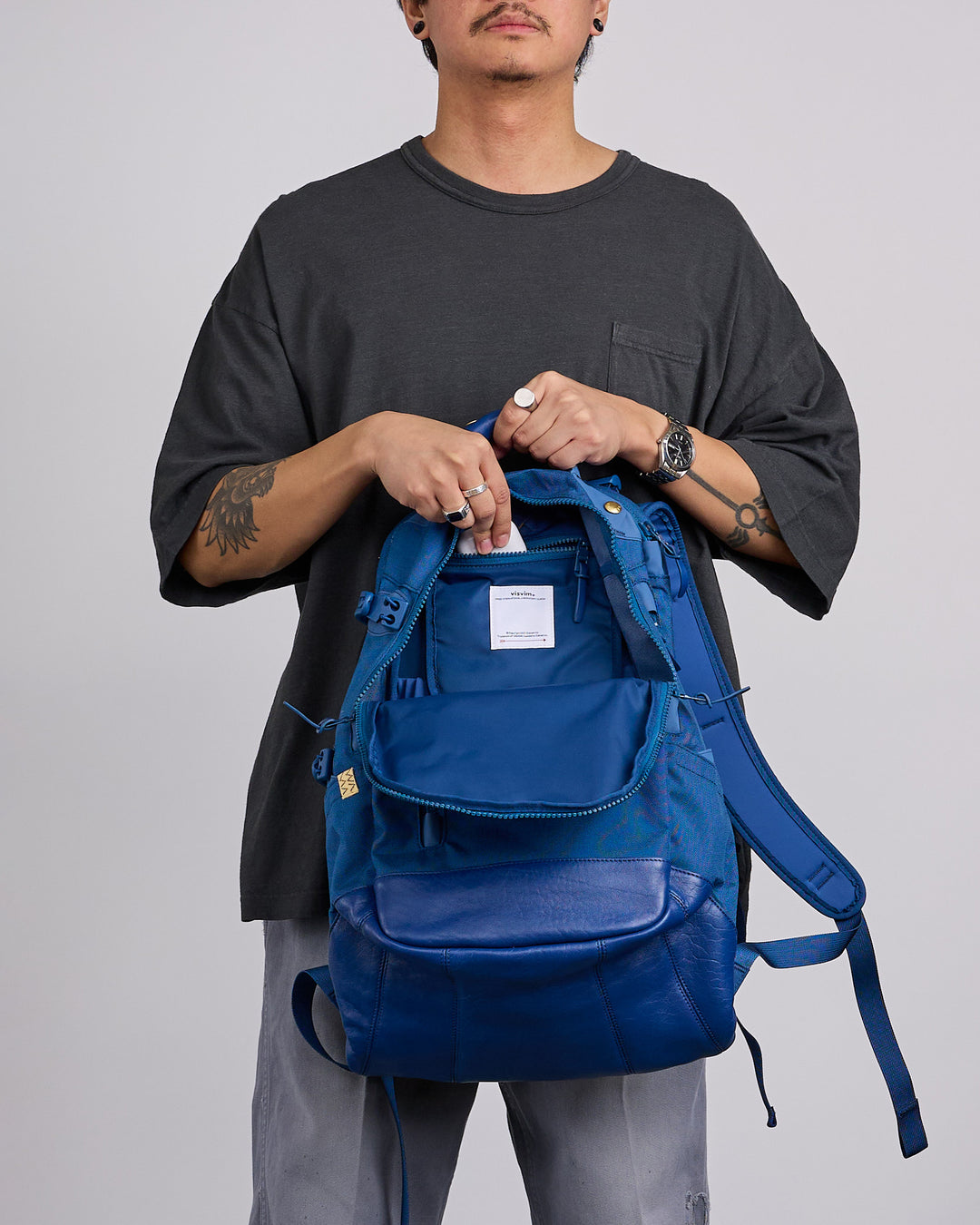 visvim 20L Cordura Backpack Blue