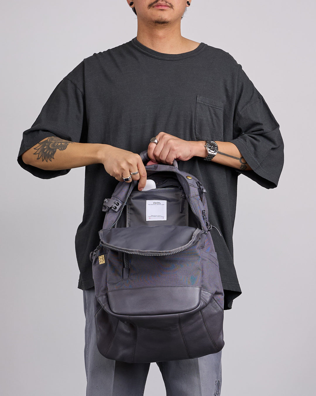 visvim 20L Cordura Backpack Charcoal