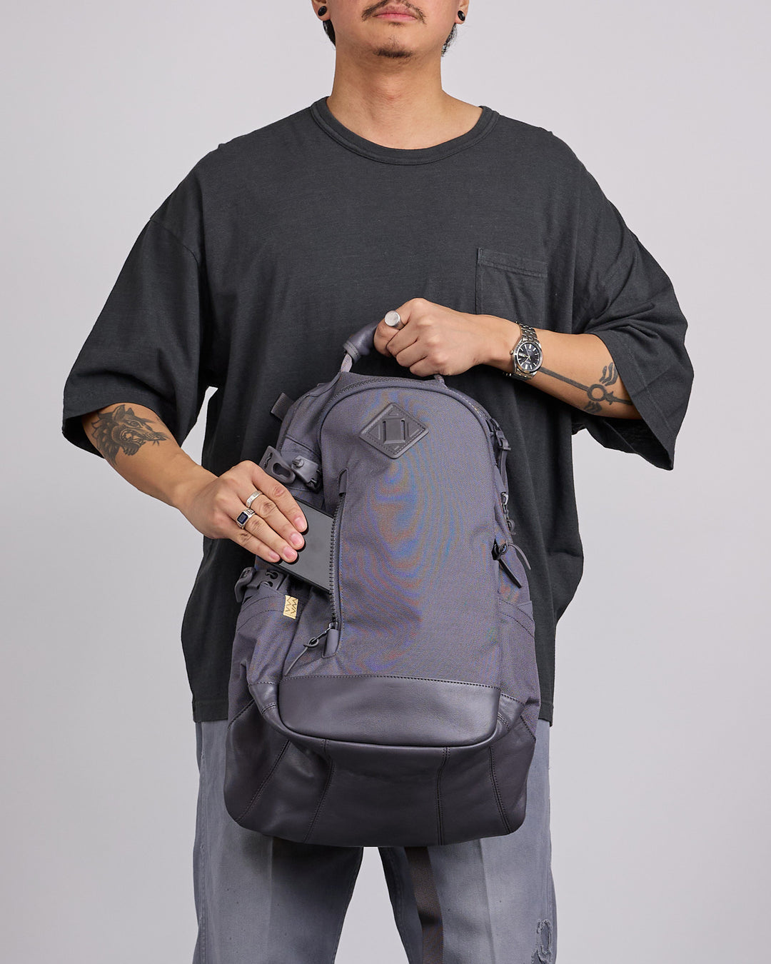 visvim 20L Cordura Backpack Charcoal
