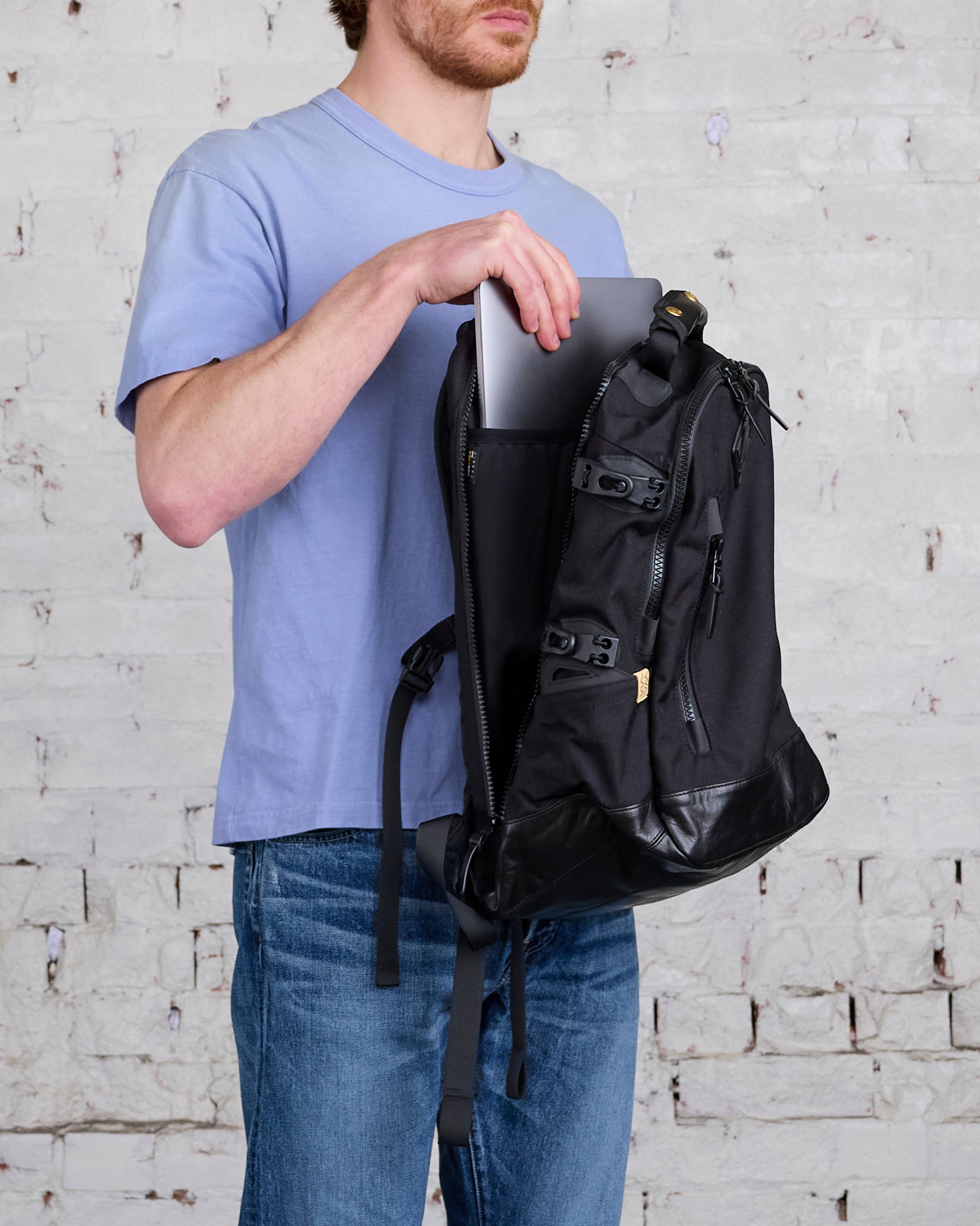 visvim 20L Cordura Pack Black – LESS 17