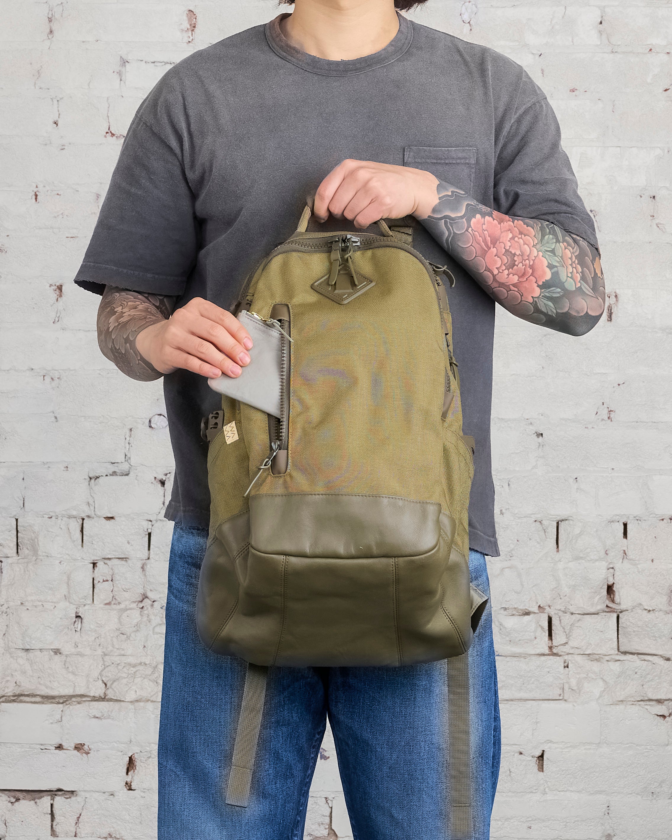 visvim 20L Cordura Pack Olive – LESS 17