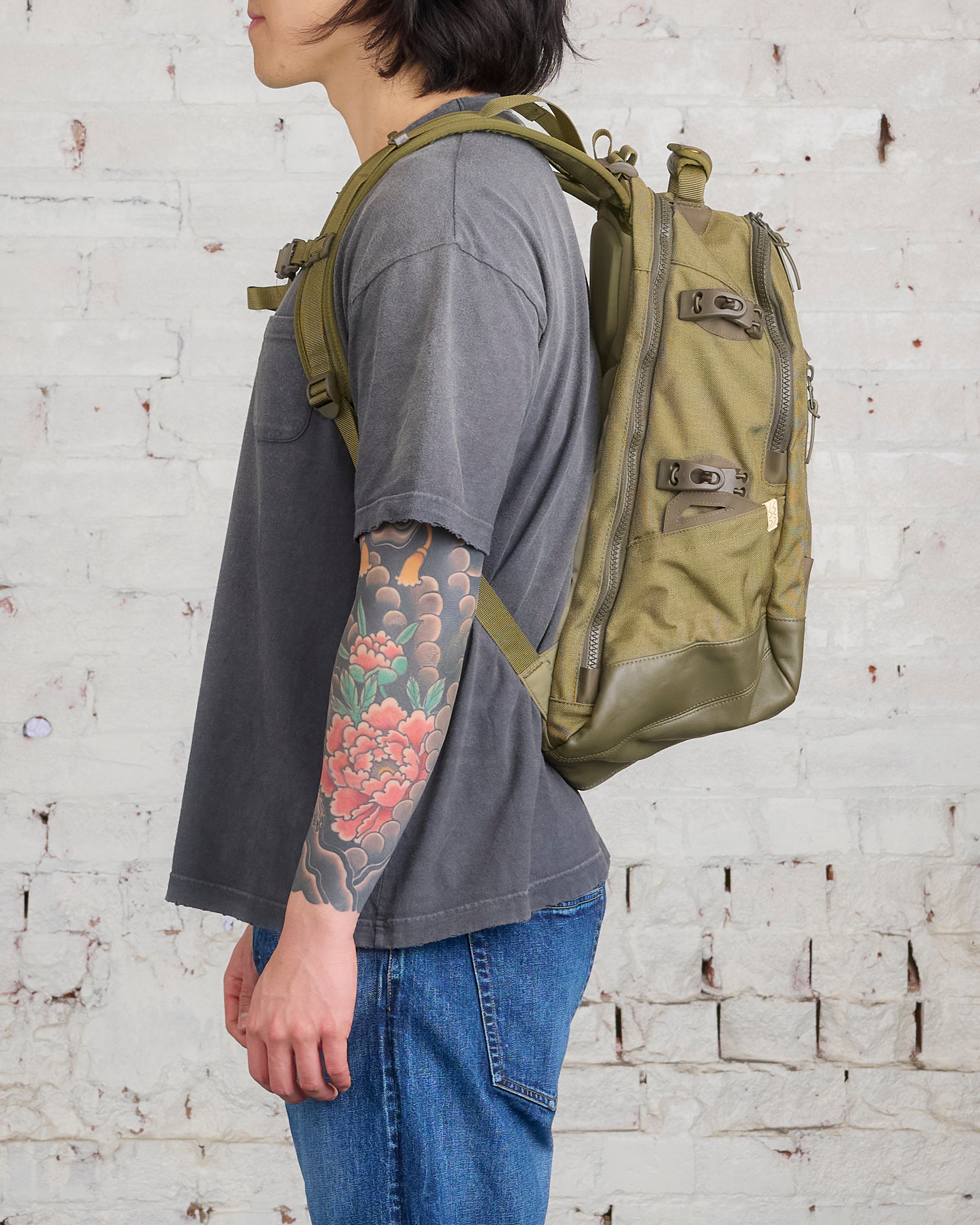 visvim 20L Cordura Pack Olive