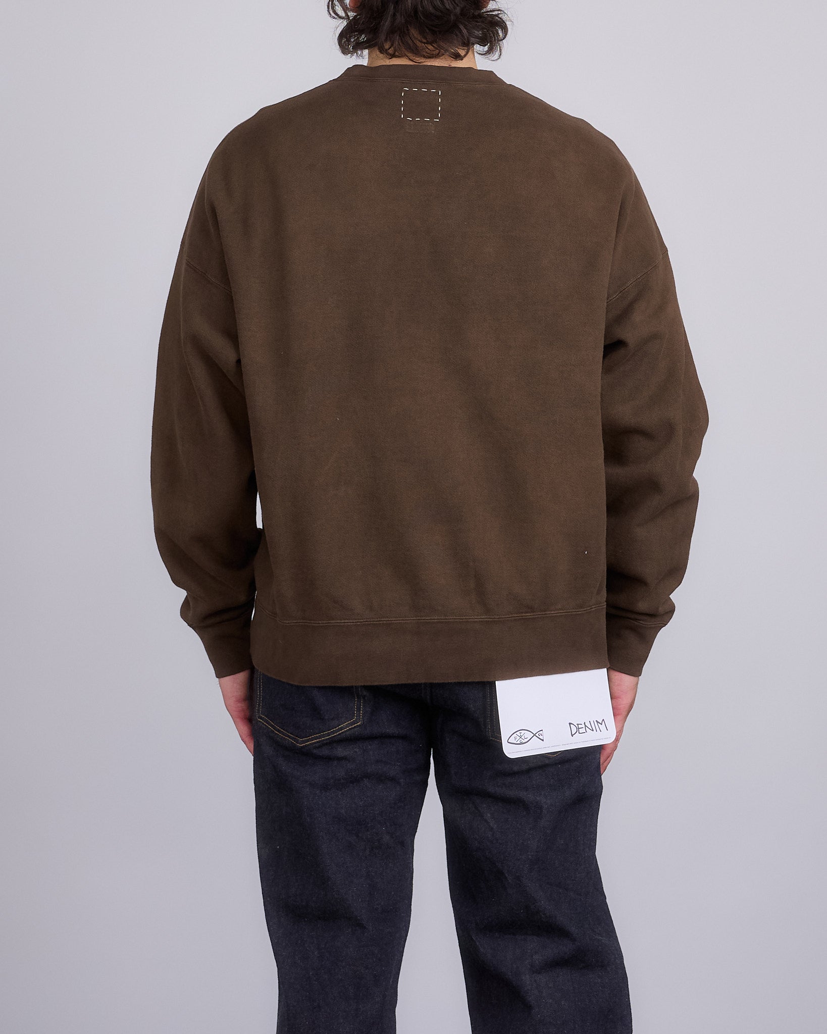 visvim Amplus SB Sweat L/S N.D. Dk.Mud – LESS 17