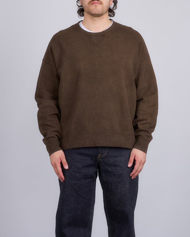 visvim Amplus SB Sweat L/S N.D. Dk.Mud