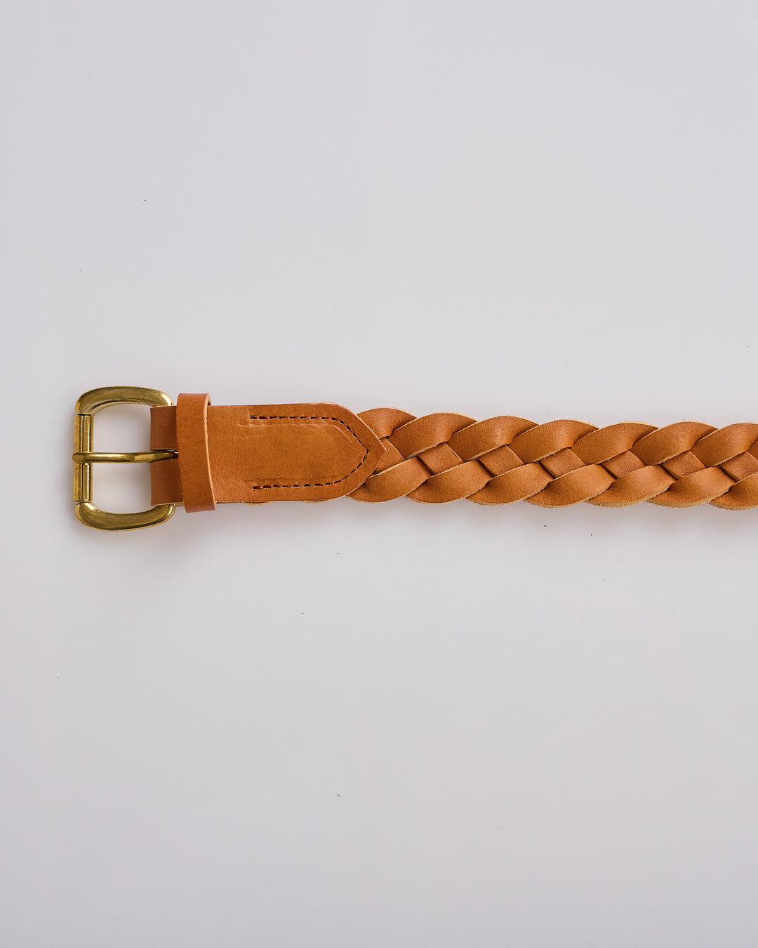 visvim Beads Belt 30mm Natural