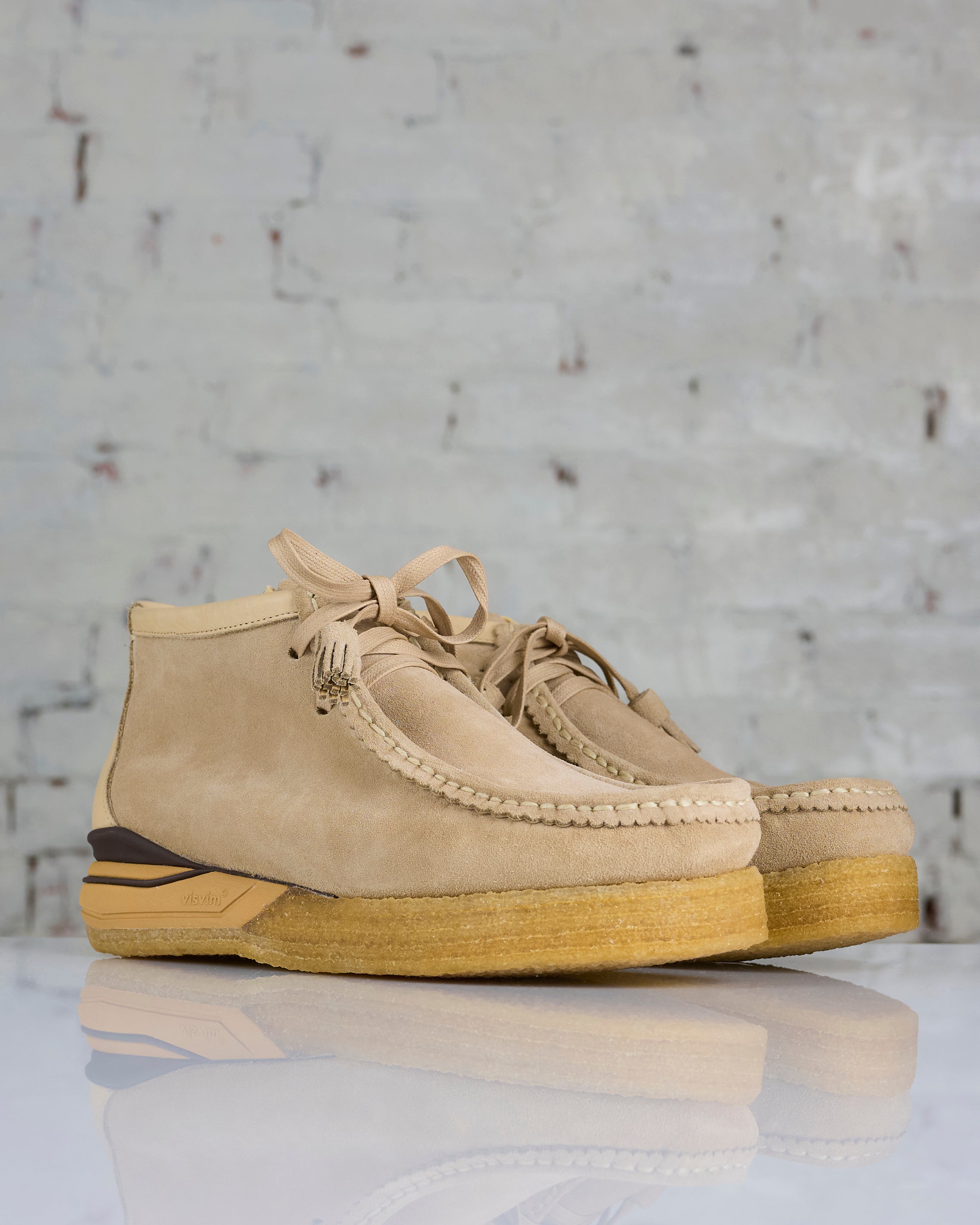 visvim Buey Trekker Boot Folk Sand