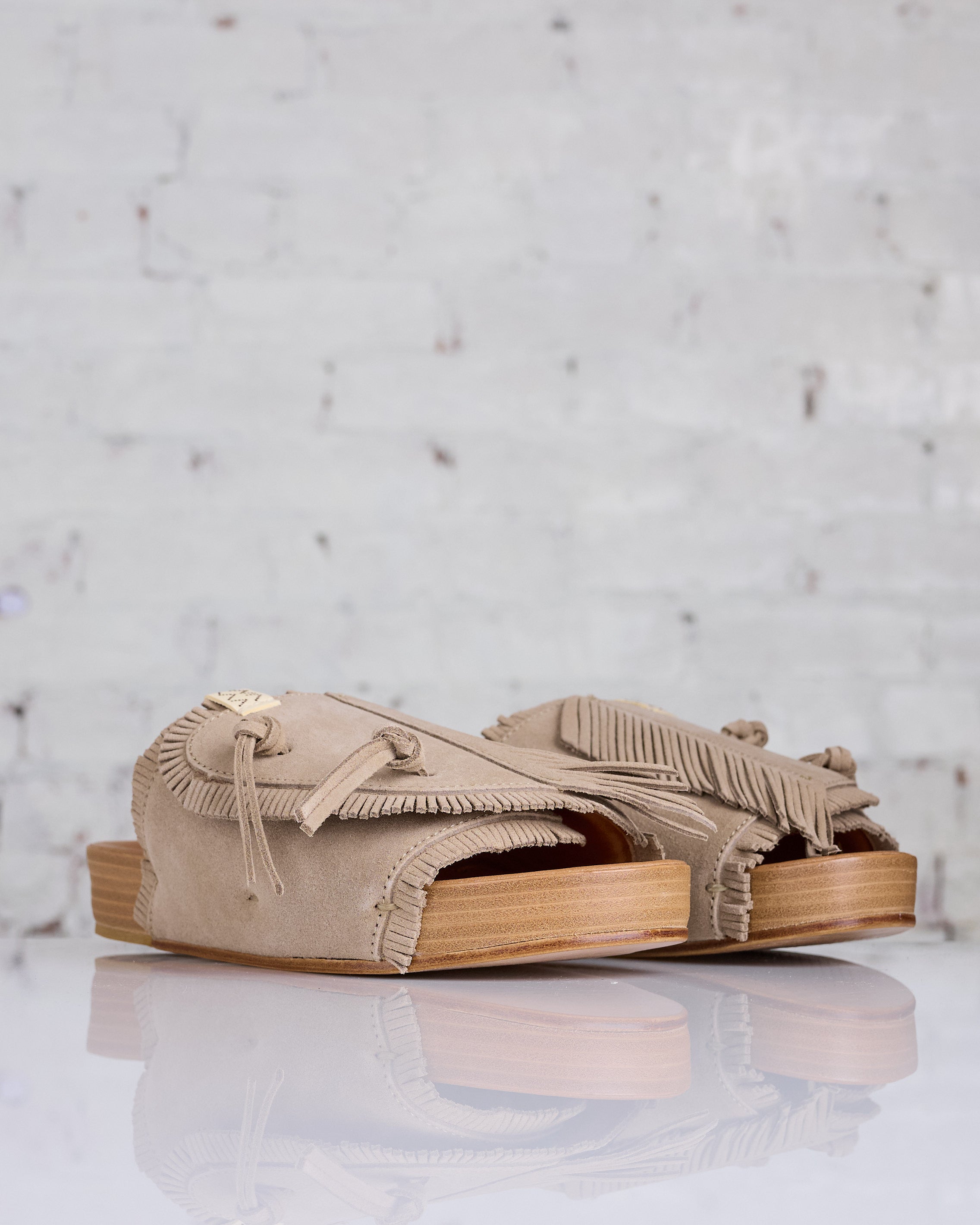 visvim Christo Shaman Folk Sandal Sand – LESS 17