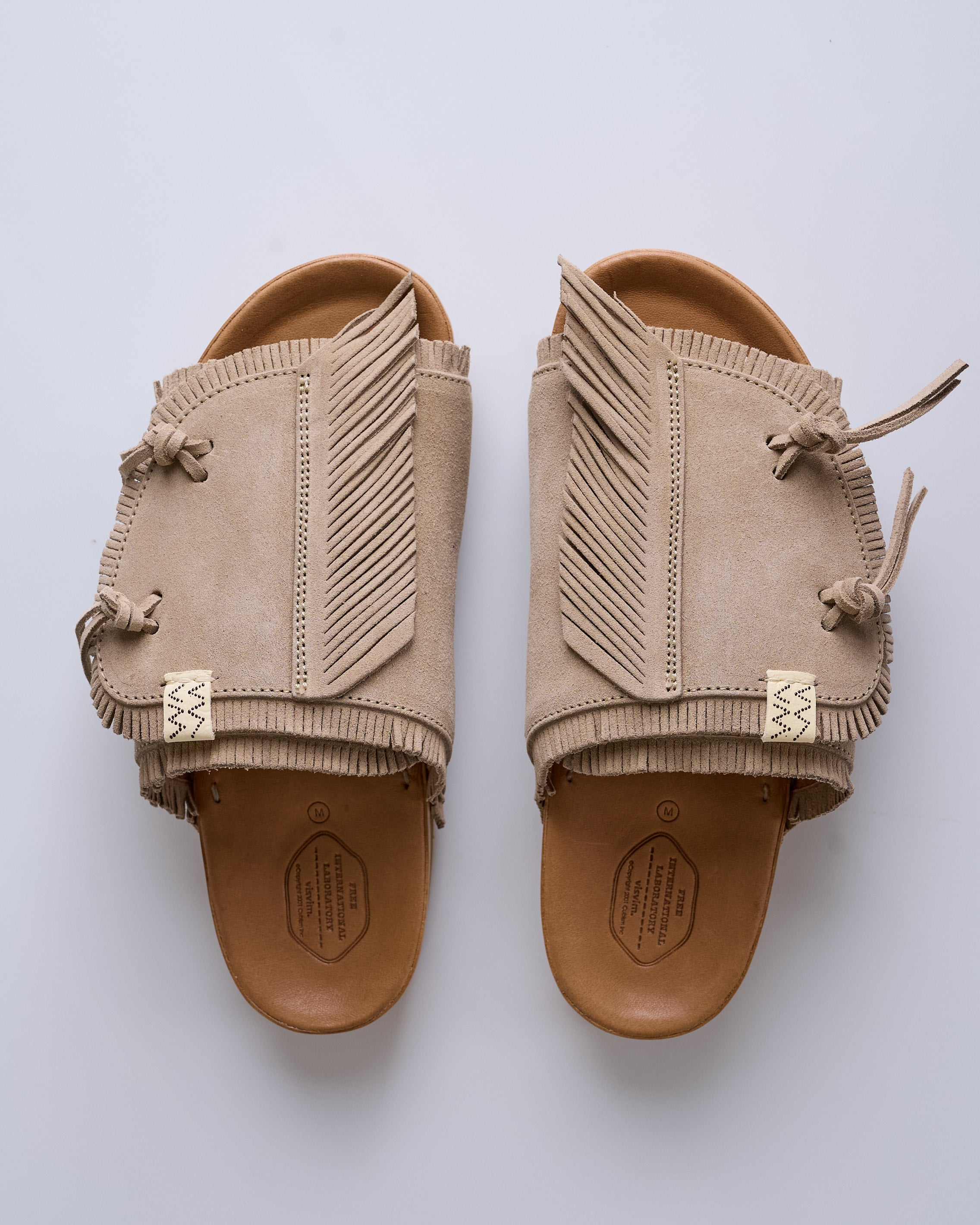 visvim Christo Shaman Folk Sandal Sand – LESS 17