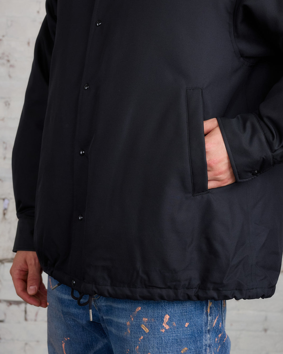 visvim Coach Down Jacket Black