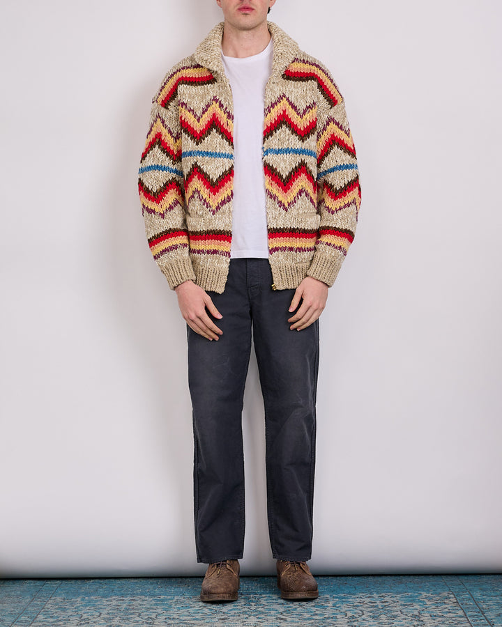 visvim Cowichan Hand Knit Zip Sweater (N.D.)