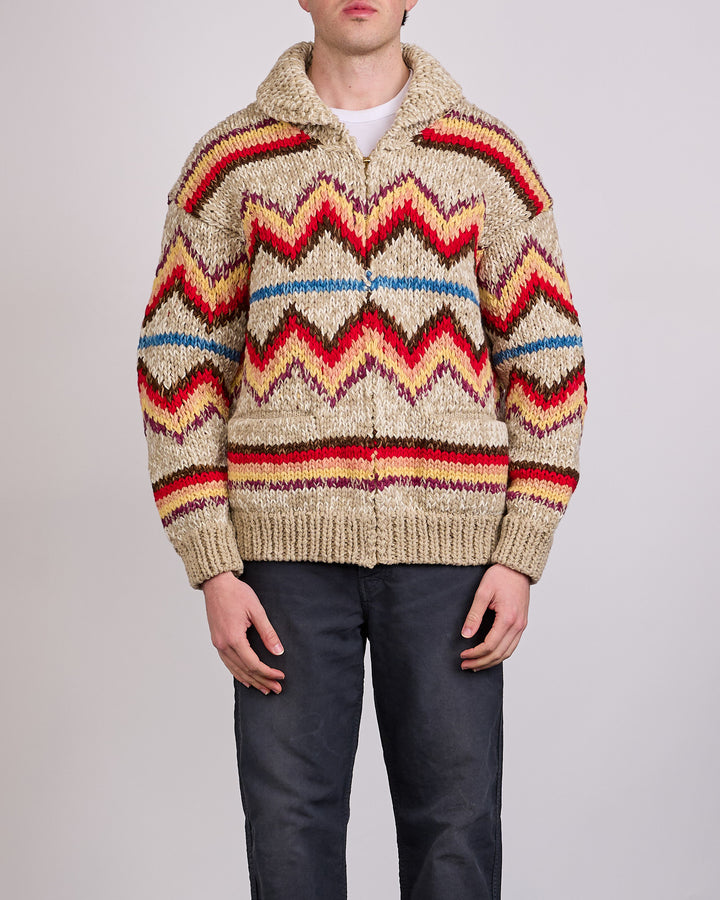 visvim Cowichan Hand Knit Zip Sweater (N.D.)
