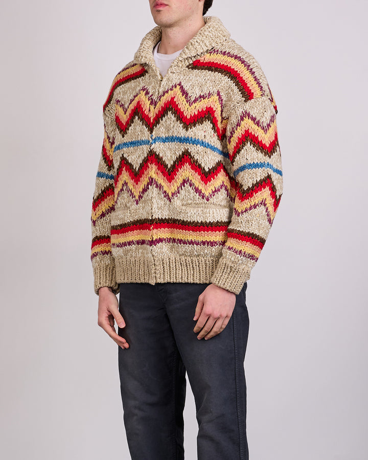 visvim Cowichan Hand Knit Zip Sweater (N.D.)