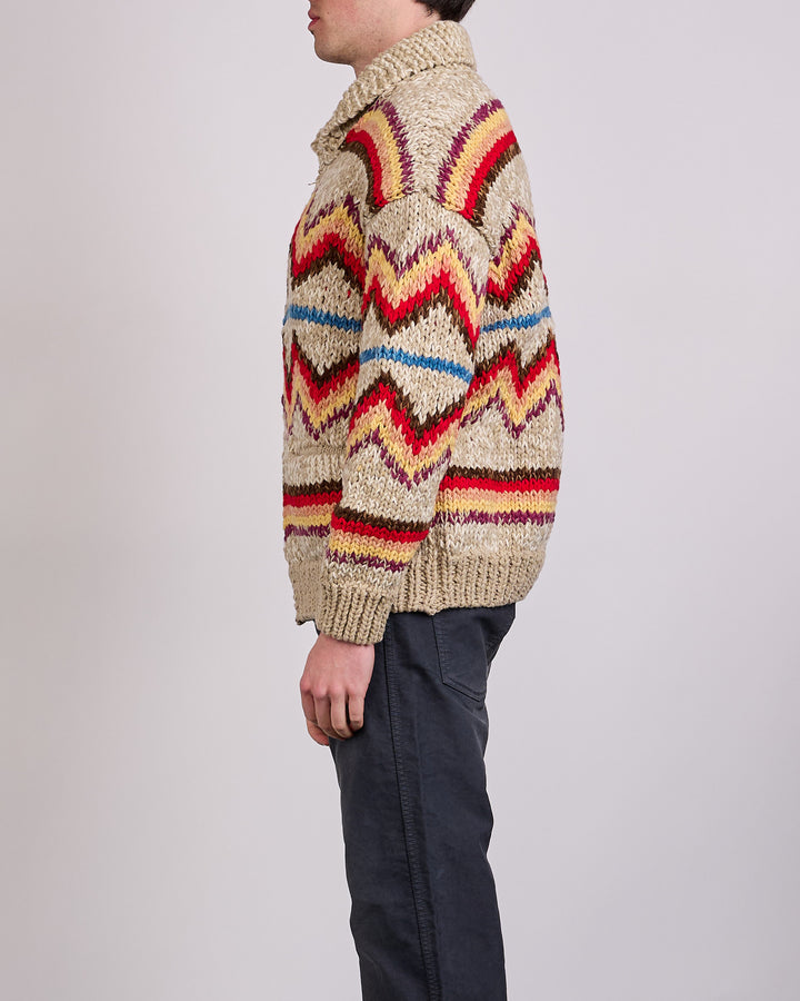 visvim Cowichan Hand Knit Zip Sweater (N.D.)