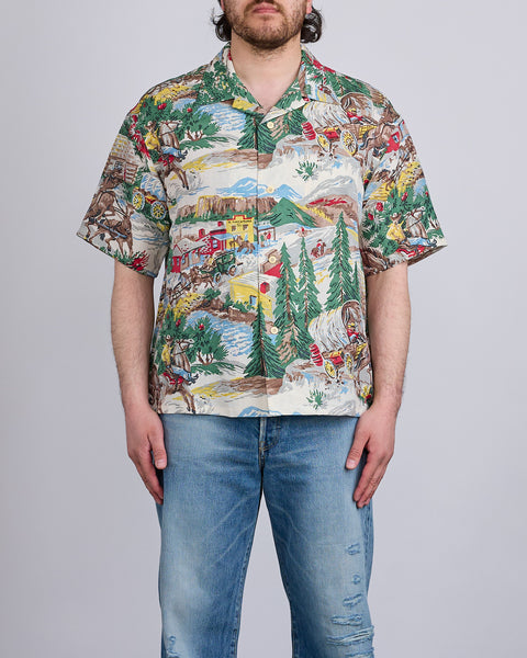 visvimCrosbyButtonShirtShortSl