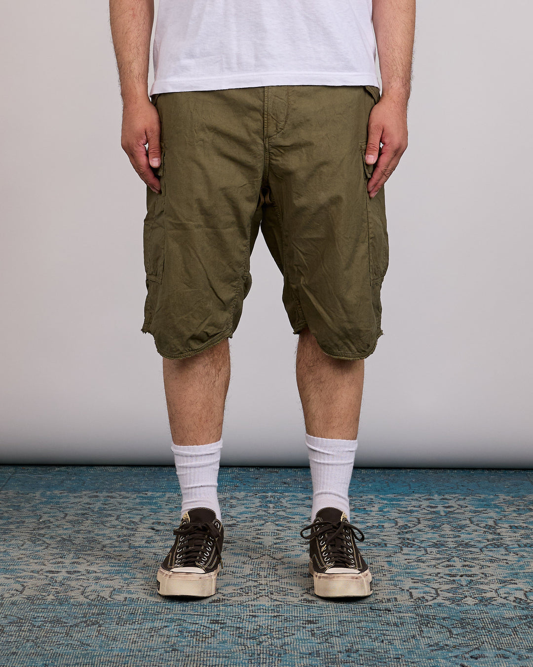 visvim Eiger Sanction Short Olive