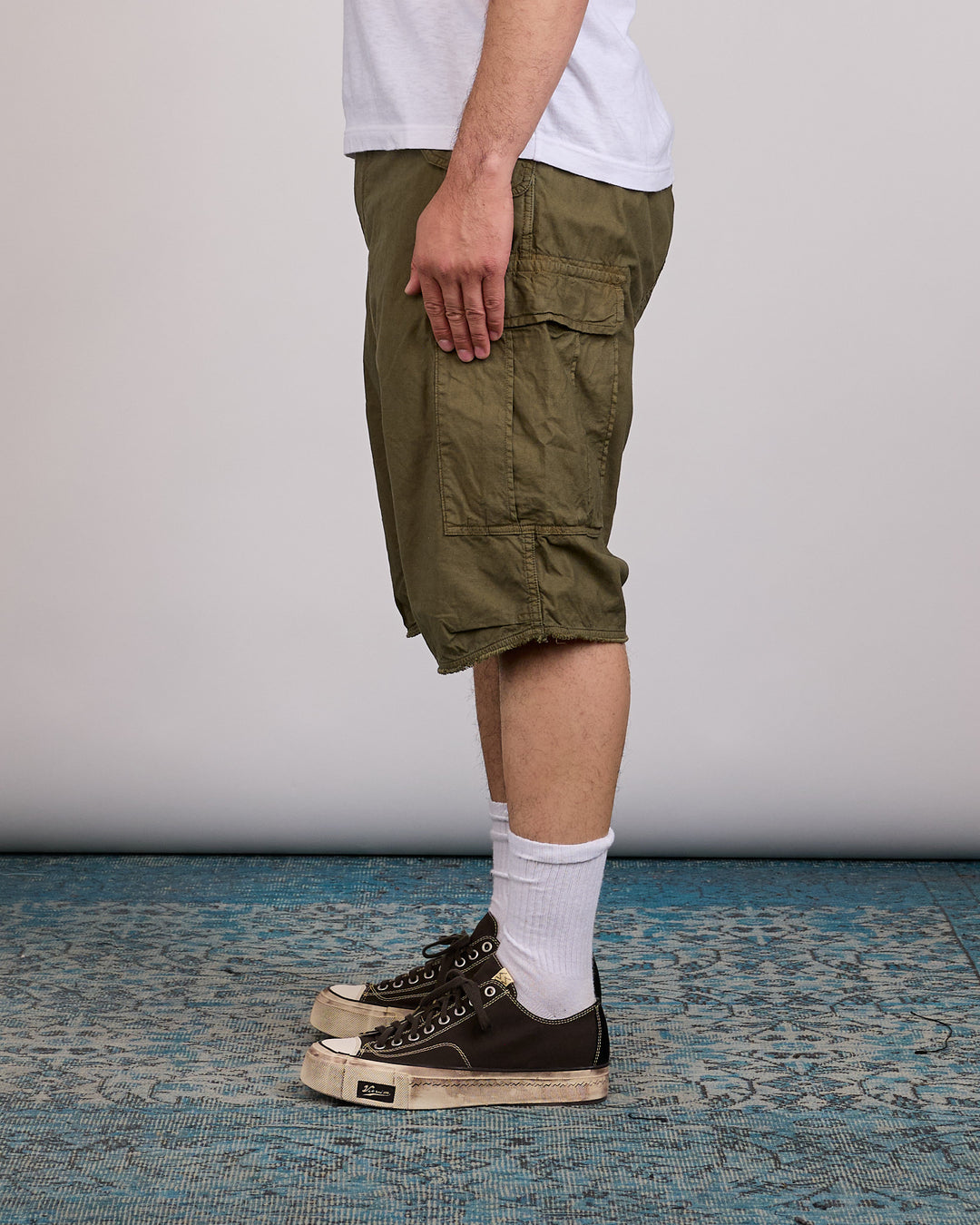 visvim Eiger Sanction Short Olive