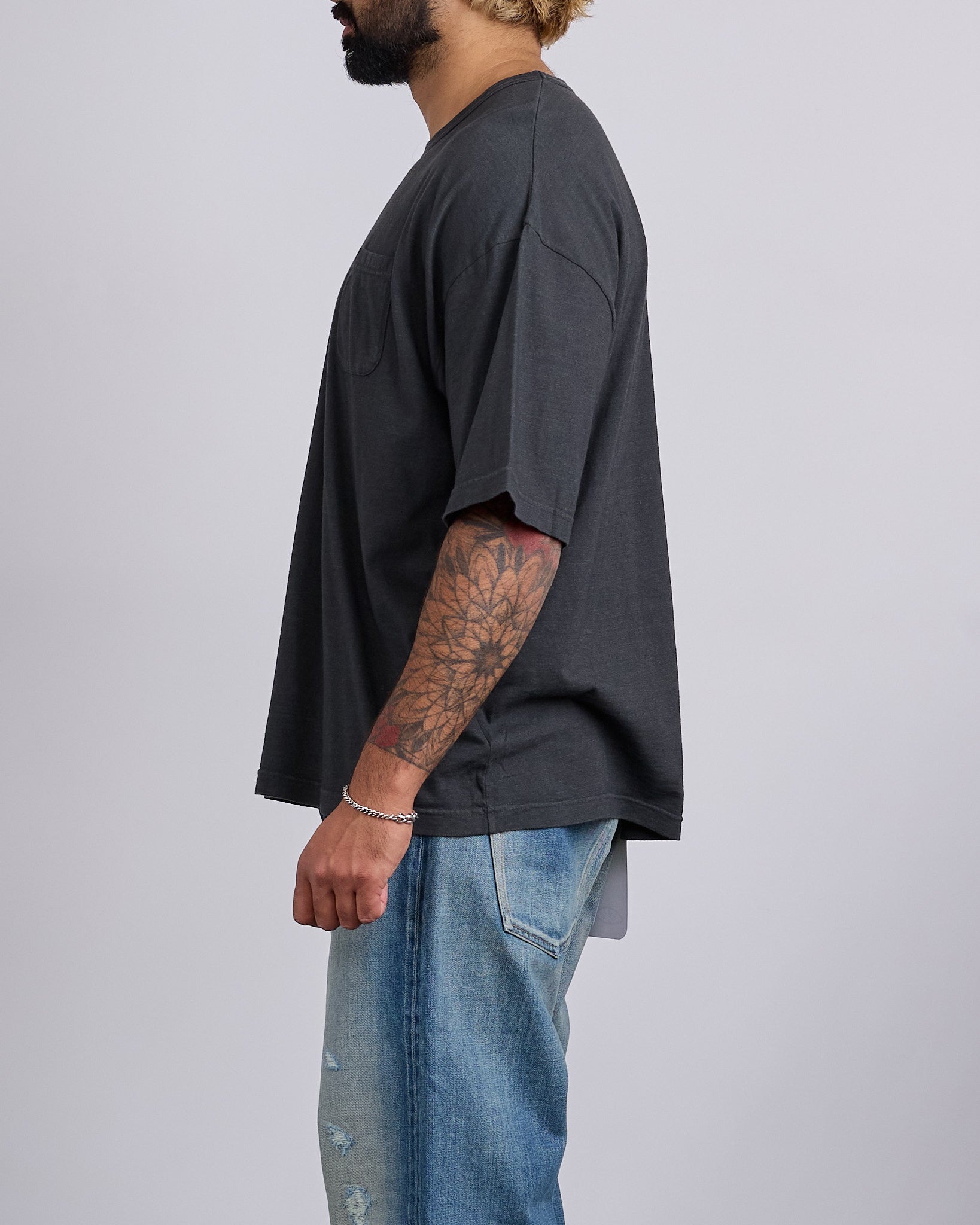 visvim Ex Jumbo Tee DMGD Black – LESS 17