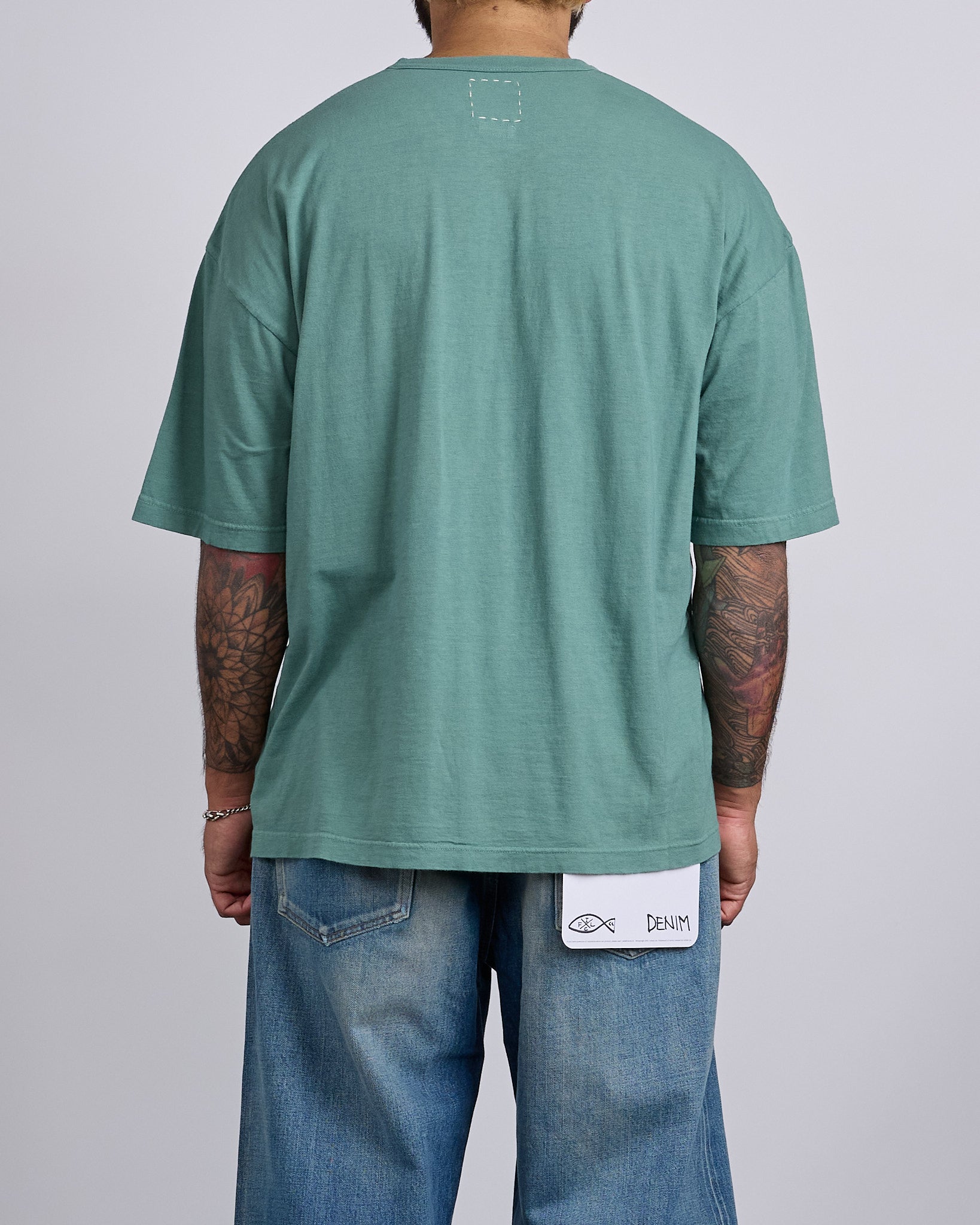 visvim Ex Jumbo Tee DMGD Green – LESS 17