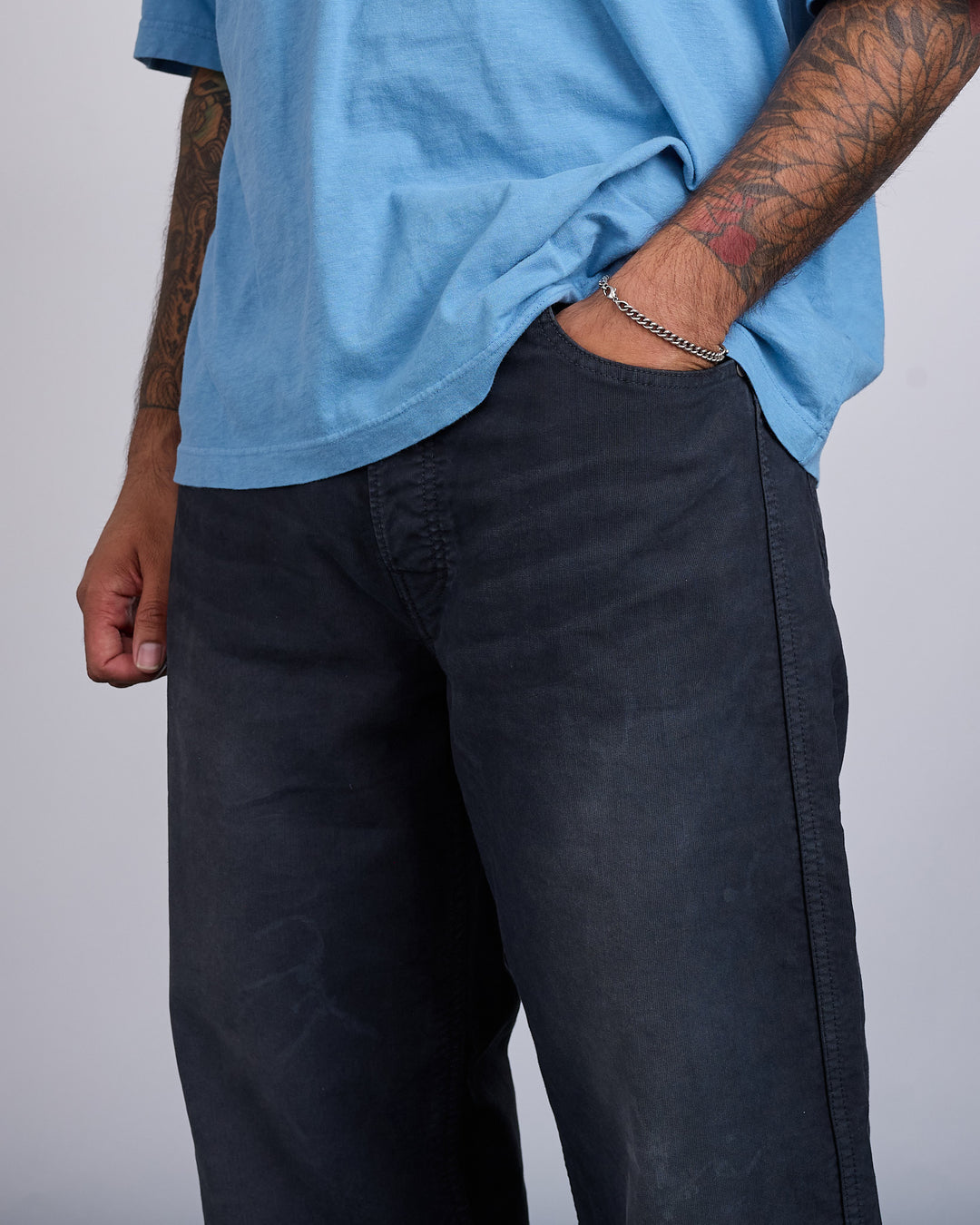 visvim Fluxus 01 Wide G.Cords Pant Black