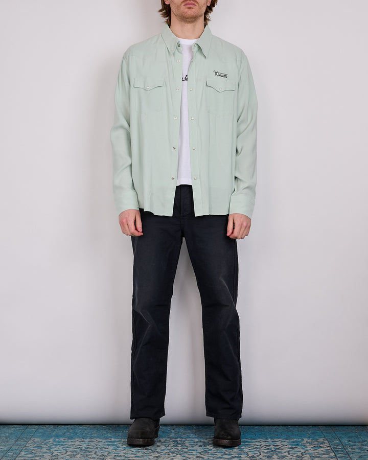 visvim Fluxus 01 Wide Pant G.Cords Black