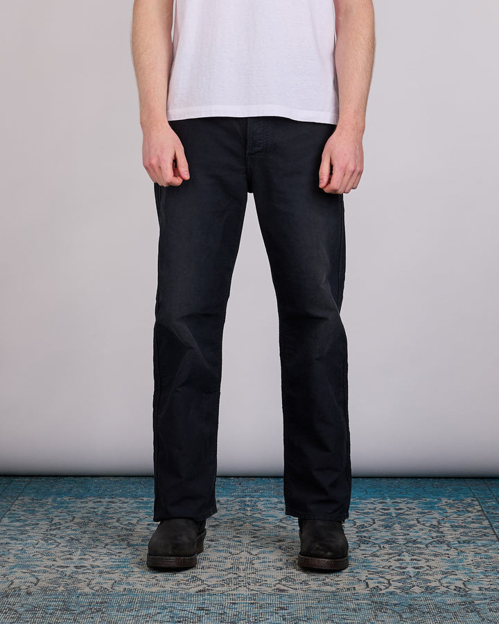 visvim Fluxus 01 Wide Pant G.Cords Black