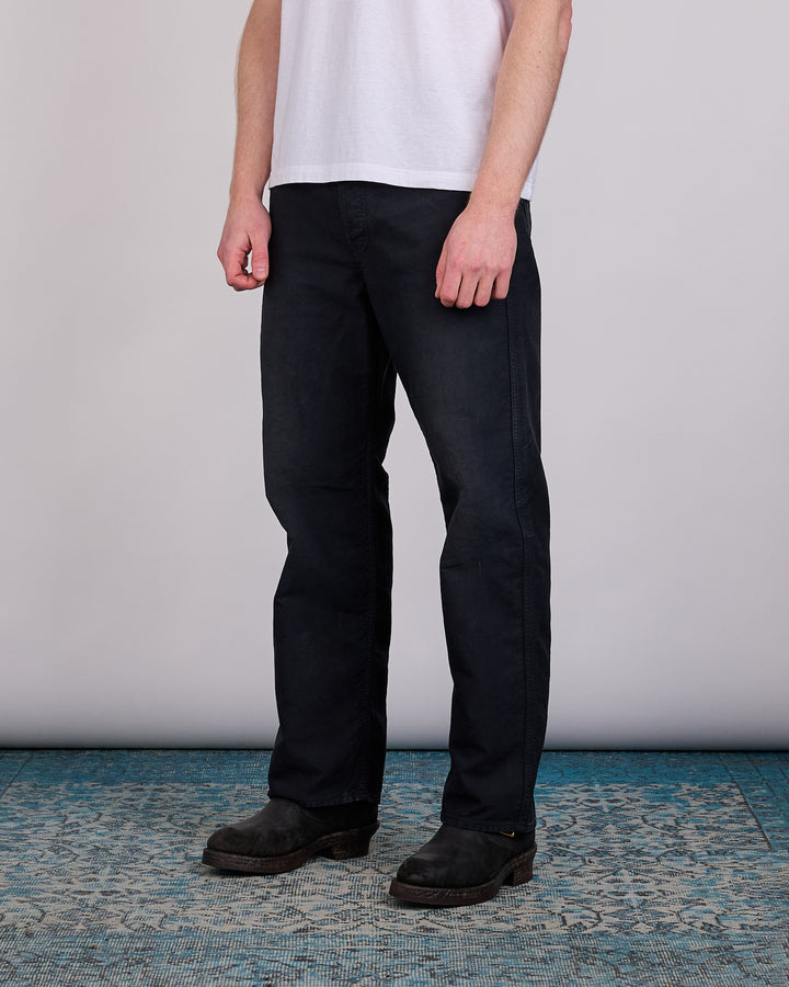 visvim Fluxus 01 Wide Pant G.Cords Black