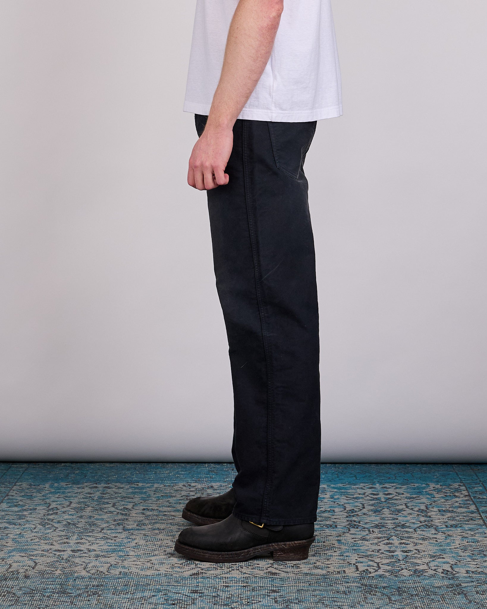 visvim Fluxus 01 Wide Pant G.Cords Black – LESS 17