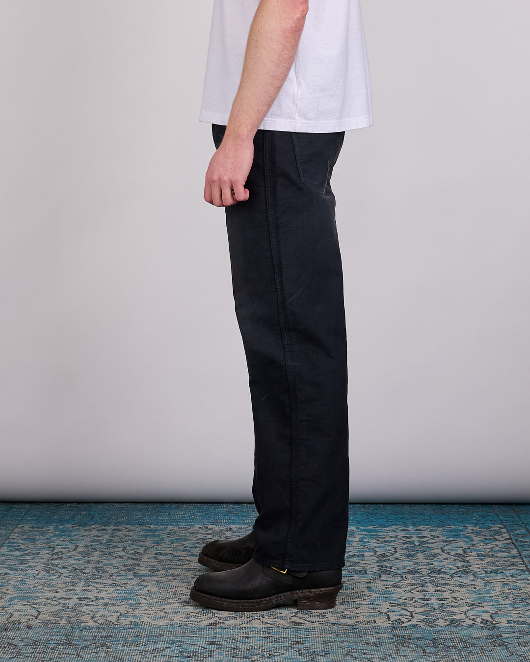 visvim Fluxus 01 Wide Pant G.Cords Black