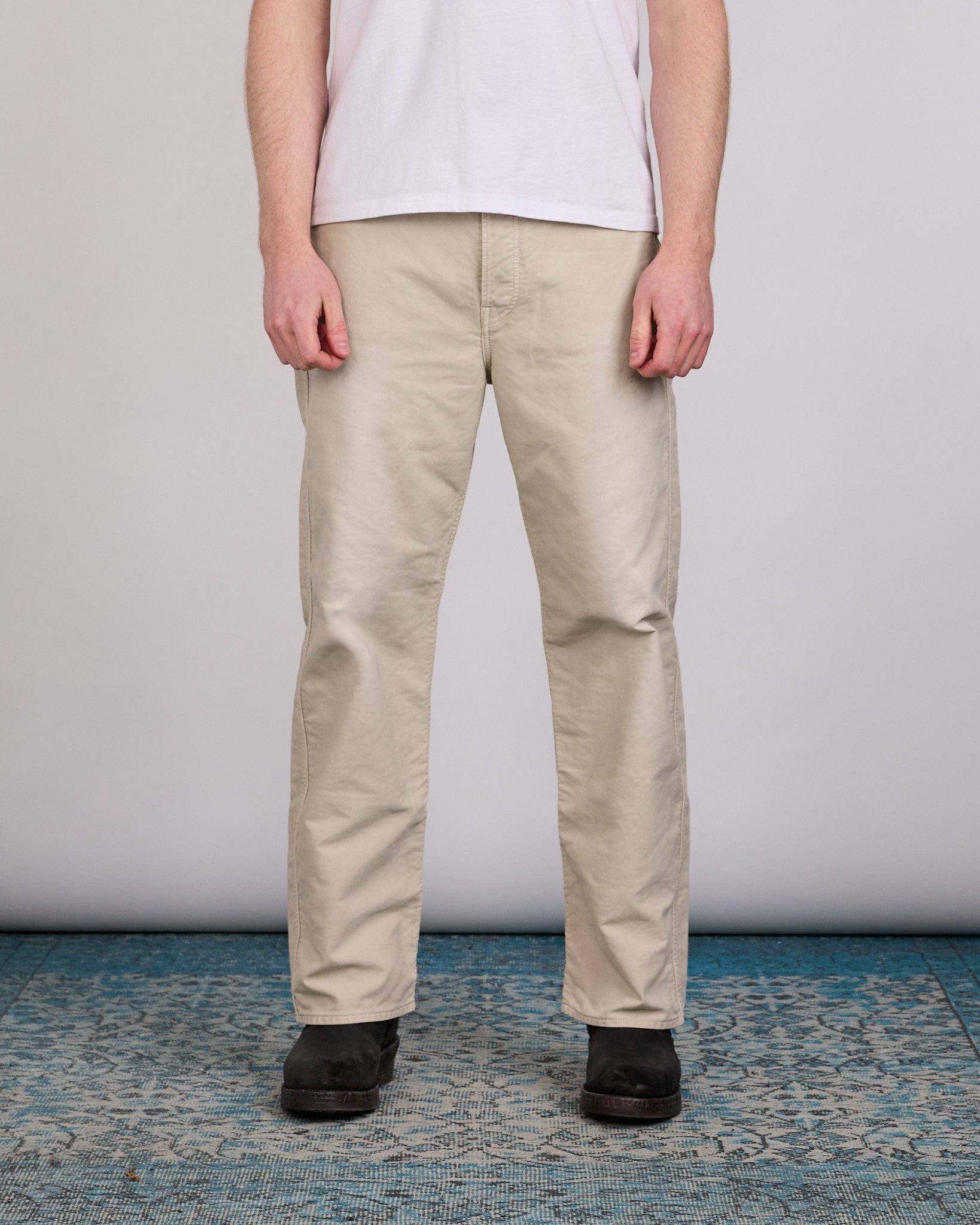 visvim Fluxus 01 Wide Pant G.Cords Ivory – LESS 17