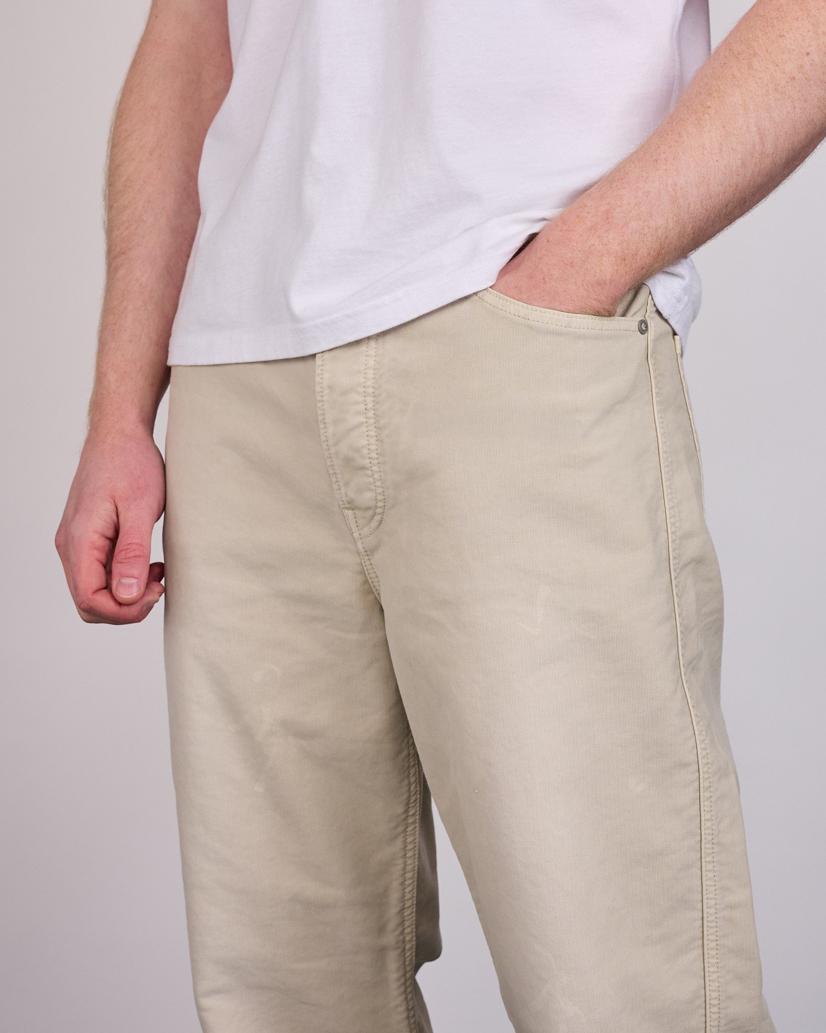 visvim Fluxus 01 Wide Pant G.Cords Ivory – LESS 17