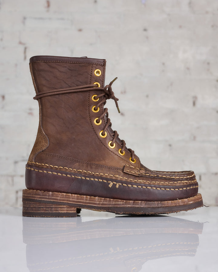 visvim Grizzly Camper Hi-Folk Boot Dark Brown