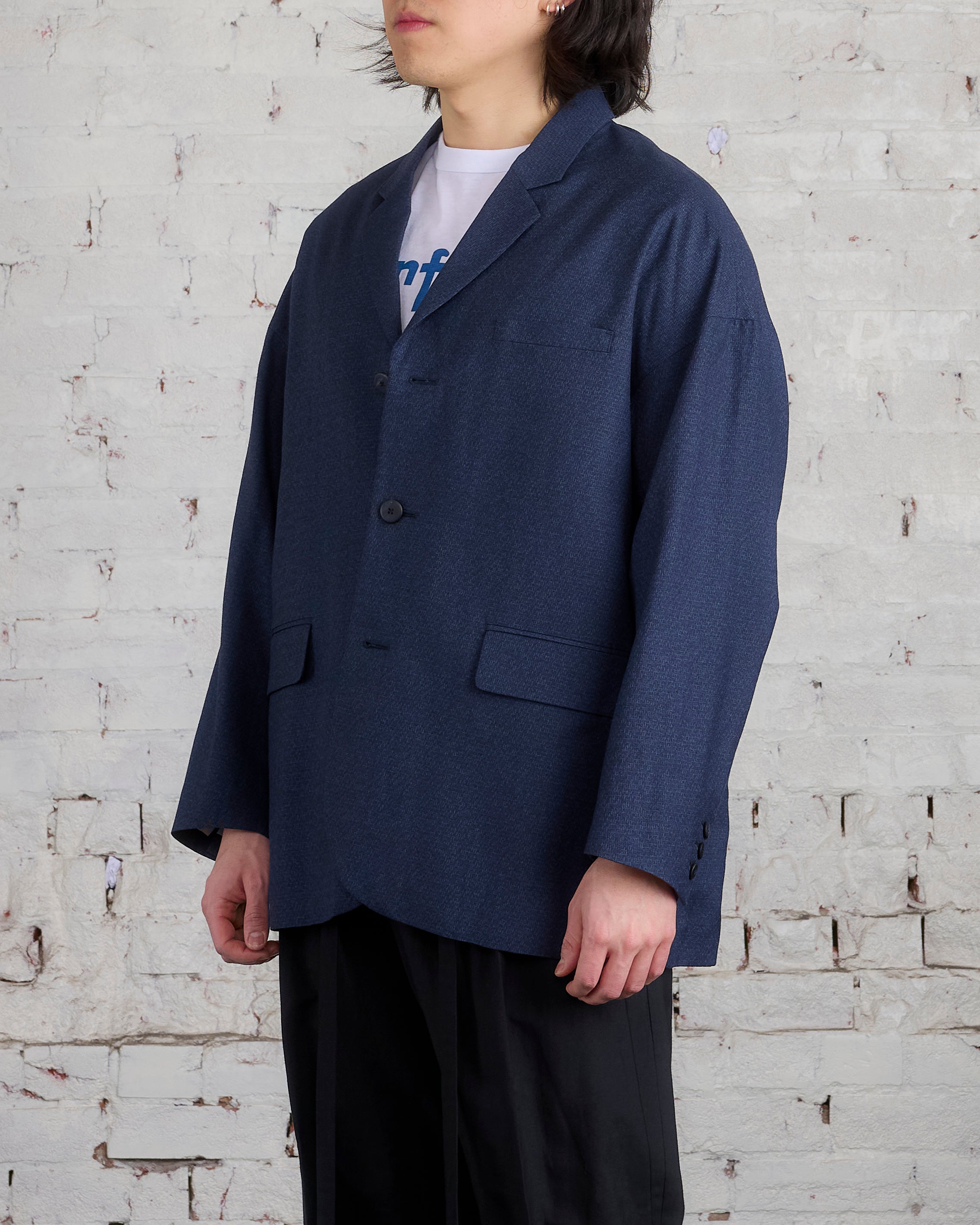 visvim Hammons Blazer Jacket Navy – LESS 17