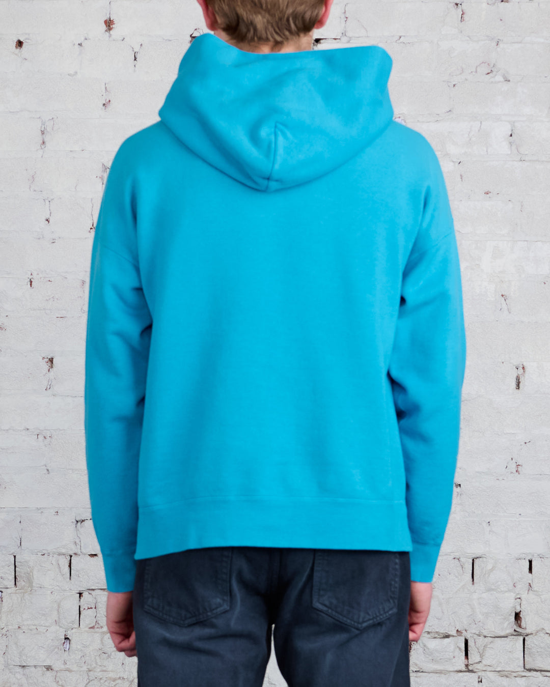 visvim I.C.T. Jumbo S.B. Hoodie DMGD Blue